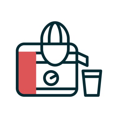 Meyve sıkacağı simge vektör çizim