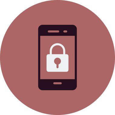 akıllı telefon simgesi vektör illüstrasyonu