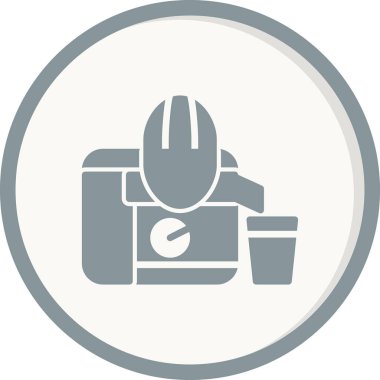 Meyve sıkacağı simge vektör çizim