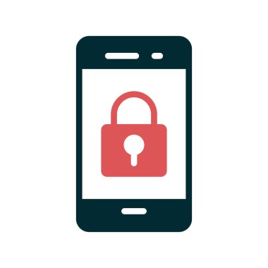 akıllı telefon simgesi vektör illüstrasyonu