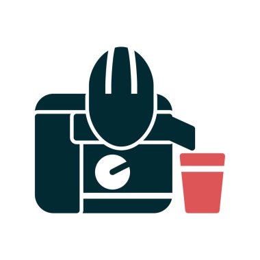 Meyve sıkacağı simge vektör çizim