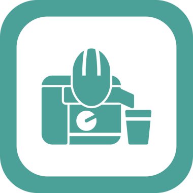 Meyve sıkacağı simge vektör çizim