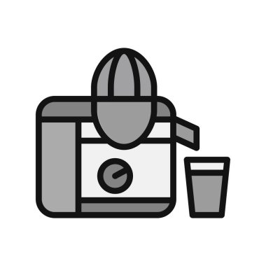 Meyve sıkacağı simge vektör çizim