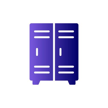 Kilit simgesinin vektör illüstrasyonu