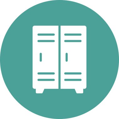 Kilit simgesinin vektör illüstrasyonu