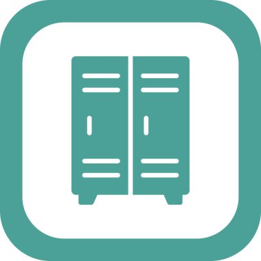 Kilit simgesinin vektör illüstrasyonu