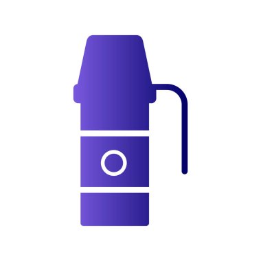 Termo Flask simgesinin vektör illüstrasyonu