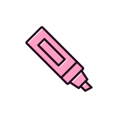 Marker simge vektör çizim