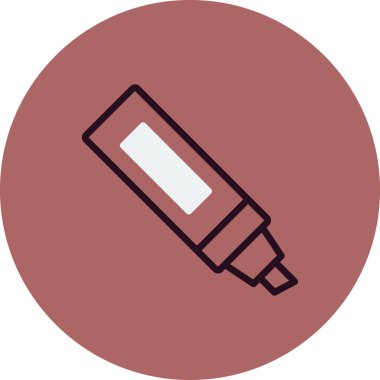 Marker simge vektör çizim