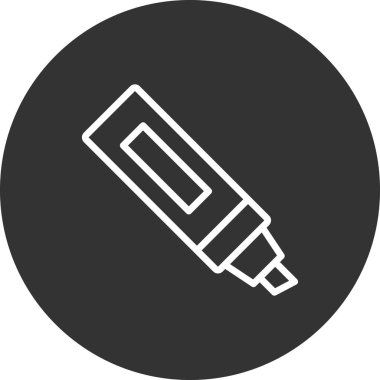 Marker simge vektör çizim