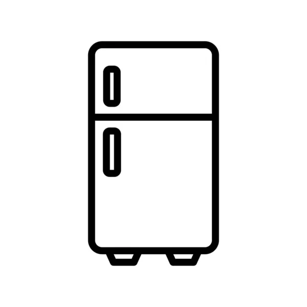 Иллюстрация Значка Вектора Холодильника — стоковый вектор