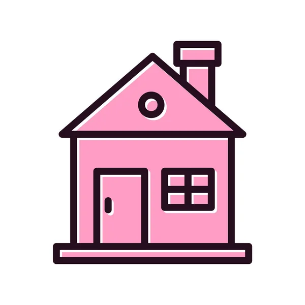 Home Icon Modern Vector Illustration Design — Image vectorielle