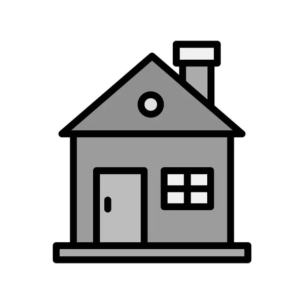 Home Icon Modern Vector Illustration Design - Stok Vektor