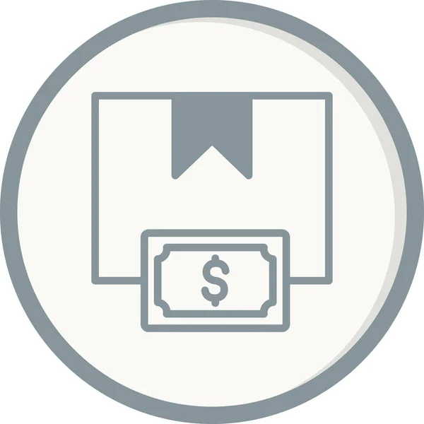 Векторна Ілюстрація Cash Delivery — стоковий вектор