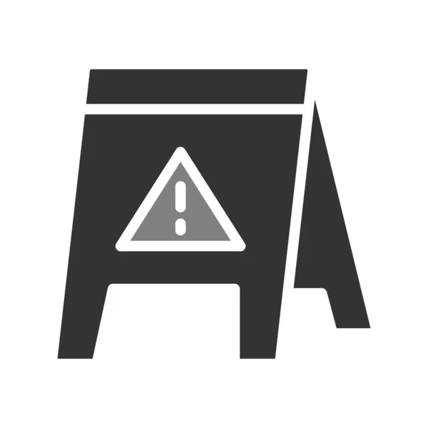 Caution Icon Vector Illustration — Stockvektor