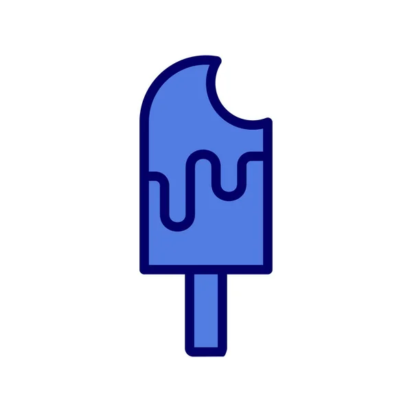Vector Icon Ice Cream — Stok Vektör