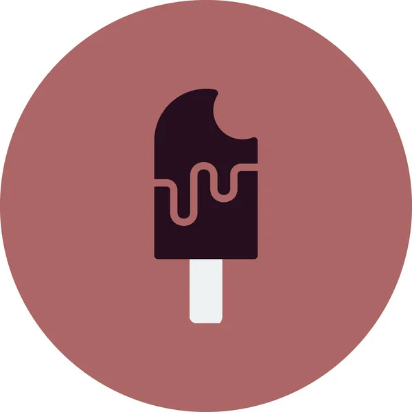 Vector Icon Ice Cream — 스톡 벡터