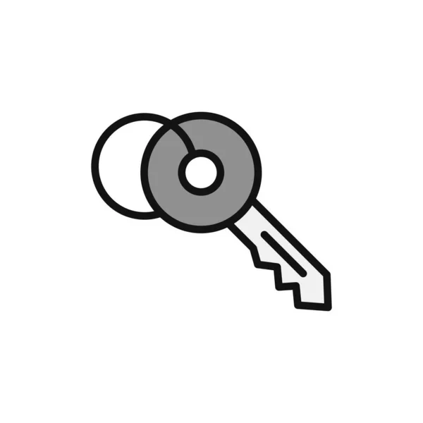 Key Icon Vector Illustration — Stock Vector