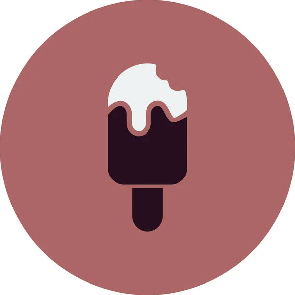 Vector Illustration Popsicle Icon — Stockvektor