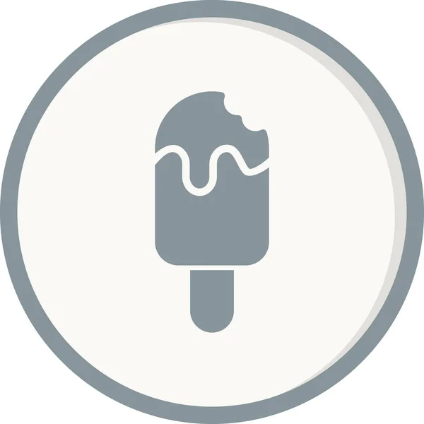 Vector Illustration Popsicle Icon — Stockvektor