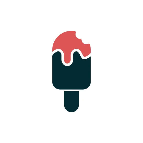 Vector Illustration Popsicle Icon — Stockvektor