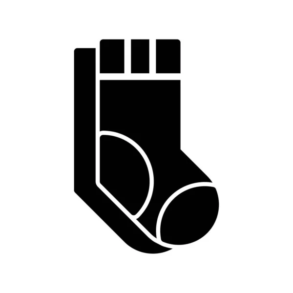 Socks Icon Vector Illustration — Stock vektor