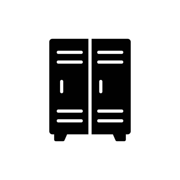 Vector Illustration Locker Icon — Vetor de Stock