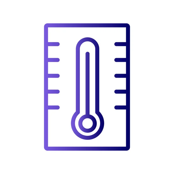 Thermometer Symbol Vektor Illustration — Stockvektor