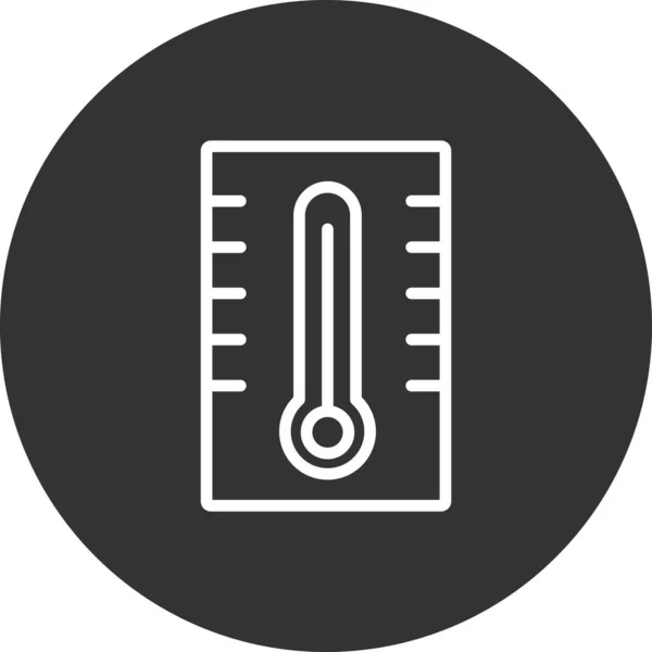 Thermometer Symbol Vektor Illustration — Stockvektor