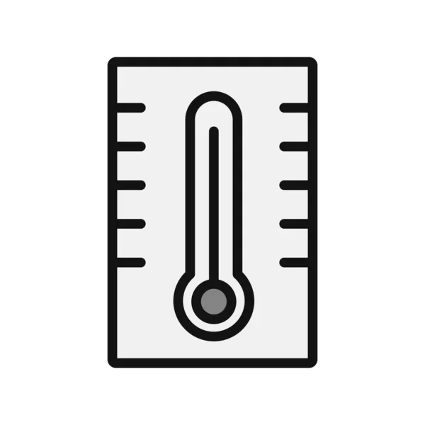 Thermometer Icon Vector Illustration — Stock Vector