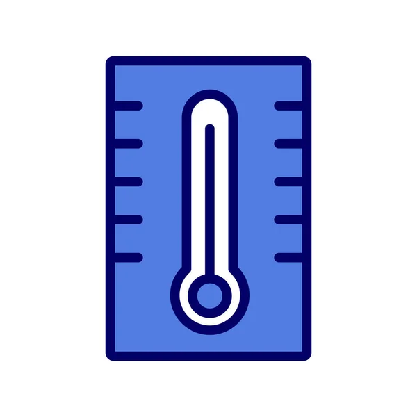 Thermometer Symbol Vektor Illustration — Stockvektor