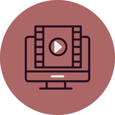 Video oynatıcı. Basit resimleme 