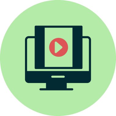 Video oynatıcı. Basit resimleme 