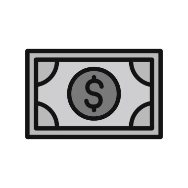 para simgesi vektör illüstrasyonu 