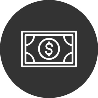 para simgesi vektör illüstrasyonu 