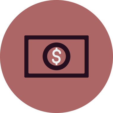 para simgesi vektör illüstrasyonu 