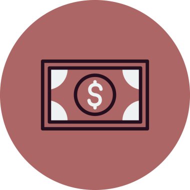 para simgesi vektör illüstrasyonu 