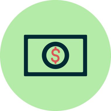 para simgesi vektör illüstrasyonu 