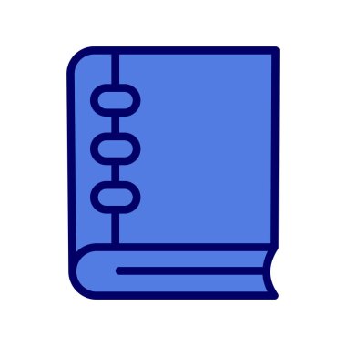 kitap simgesi vektör illüstrasyonu