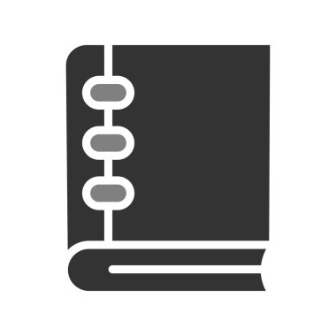 kitap simgesi vektör illüstrasyonu