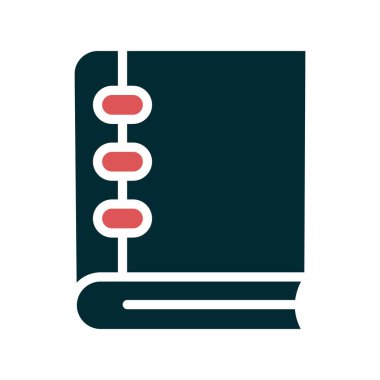 kitap simgesi vektör illüstrasyonu