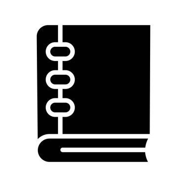 kitap simgesi vektör illüstrasyonu