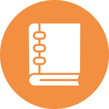 kitap simgesi vektör illüstrasyonu