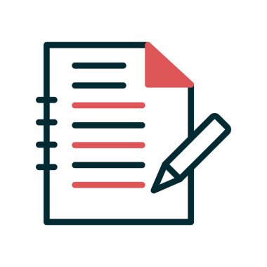 belge simgesi vektör illüstrasyonu 