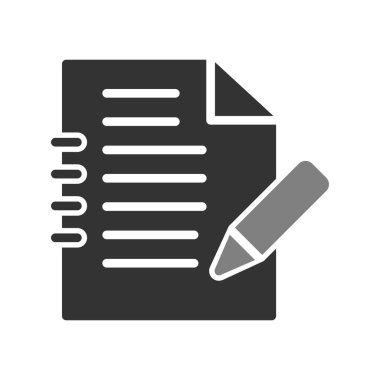 belge simgesi vektör illüstrasyonu 