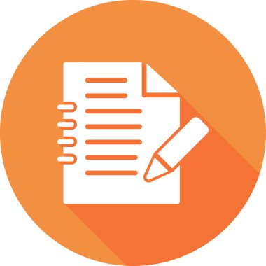 belge simgesi vektör illüstrasyonu 