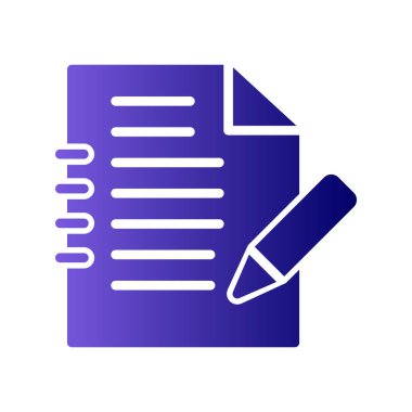 belge simgesi vektör illüstrasyonu 