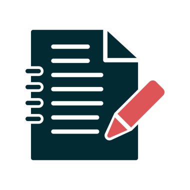 belge simgesi vektör illüstrasyonu 