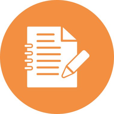 belge simgesi vektör illüstrasyonu 