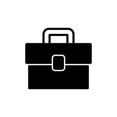 Evrak çantası simgesinin vektör illüstrasyonu 